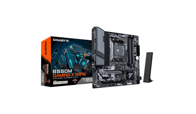 GigaByte B550M GAMING X WIFI6 (black/grey) - Socket AM4