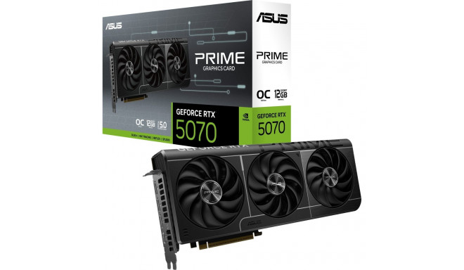 Asus GeForce RTX 5070 PRIME OC (DLSS 4, 3x DisplayPort, 1x HDMI 2.1)