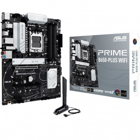 PRIME emaplaat B650-PLUS WiFi, must/hõbe