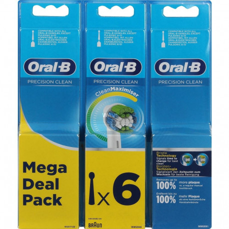 Oral-B Precision Clean 2+2+2 Pack FFS (white)