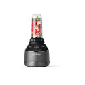 Nutribullet Triple Prep System Blender NBF580B (dark grey, 1,500 watts, 1.8 liters & food processor 