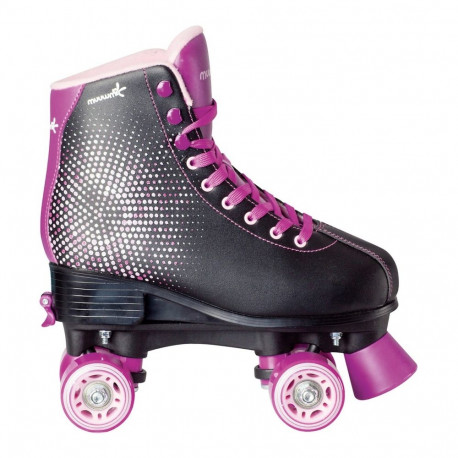 Rollschuh Disco Gr. 31-34 (lila/schwarz)