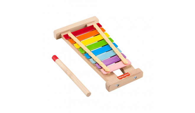 Mattel Wooden Xylophone Musical Instrument for Toddlers (2 Pieces)