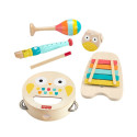 Mattel Musical Gift Set with Wooden Instruments for Toddlers (6 Pieces)