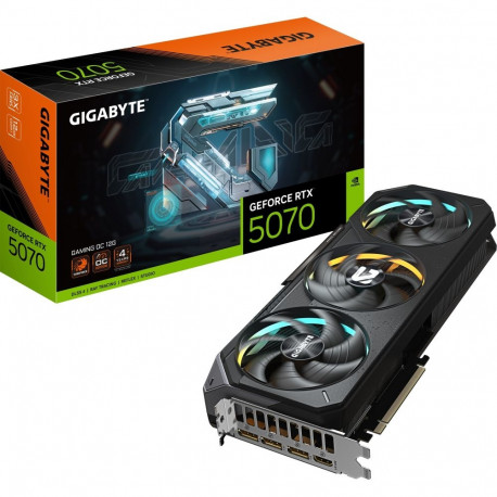 GeForce mänguri graafikakaart RTX 5070 OC DLSS 4 3x DisplayPort 1x HDMI 2.1