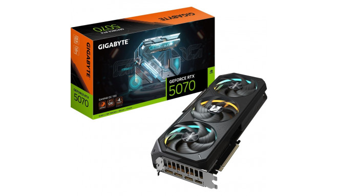 GigaByte GeForce RTX 5070 Gaming OC (DLSS 4, 3x DisplayPort, 1x HDMI 2.1)