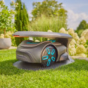 Gardena Garage for Robotic Lawnmowers (grey/orange, for SILENO minimo, SILENO life, SILENO city)