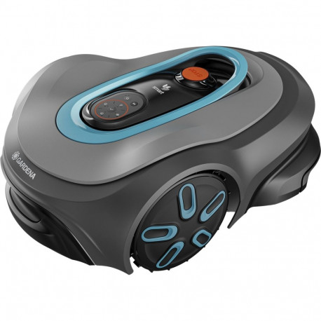 Gardena robotic lawnmower smart SILENO max 1,500m? (grey/turquoise, Li-ion battery, LONA technology)