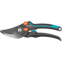 Gardena Pruning Shears PremiumCut Pro Flex (grey/turquoise, bypass, handle width continuously adjust