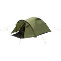 Easy Camp Setesdal 3 dome tent (olive green, with tunnel porch, model 2025)