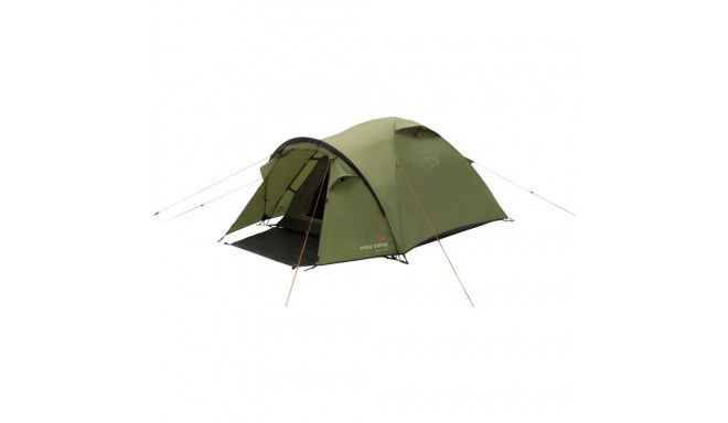 Easy Camp Setesdal 3 dome tent (olive green, with tunnel porch, model 2025)
