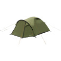 Easy Camp Setesdal 3 dome tent (olive green, with tunnel porch, model 2025)