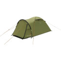 Easy Camp Setesdal 2 dome tent (olive green, with tunnel porch, model 2025)
