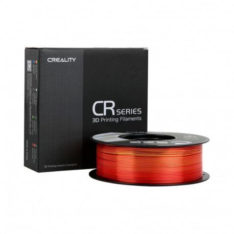 CR-Silk PLA Filament Gold/Rot, 3D-Filament (1 kg, 1,75 mm, auf Rolle)
