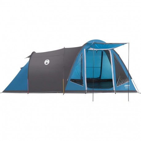 Coleman Waterfall 5 Dome Tent (blue/grey, with tunnel extension, model 2025)