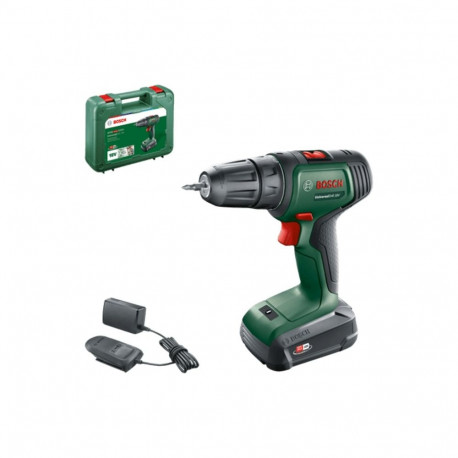 UniversalDrill akutrell 18V Li-Ionen Akku 2,5Ah kohver POWER FOR ALL ALLIANCE, roheline/must