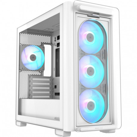 Asus A23 PLUS TG ARGB (white, tempered glass)