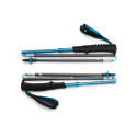 Black Diamond Trekking Poles Distance Carbon Z (anthracite/blue, 1 pair, 115 cm)