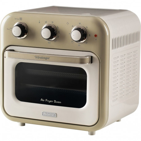 Kuumõhufritüür ja mini-ahi 3-ühes 1.350Watt sisemahuga 16Liter vaateaknaga, vintage-beež