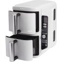 Ninja Double Stack XL 2-Tier Air Fryer SL400EUWH (white, 2,470 watts, 2 baskets each 4.75 liters)