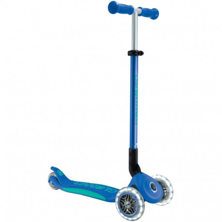 GLOBBER Primo Foldable Plus Lights (dark blue/turquoise)