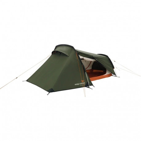 Easy Camp tunnel tent Sarek 2 (dark green/orange, model 2025)