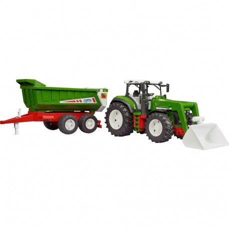 03452 Roadmax Traktor mit Frontlader und Kippanhänger