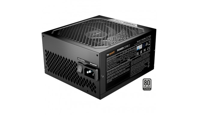 Be quiet POWER ZONE 2 750W (black, 1x 12 pin high power GPU, 3x PCIe, 750 watts)