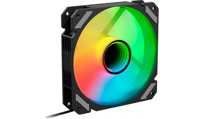 Sharkoon SHARK Mirror RGB PWM, case fan (black, 120 mm)