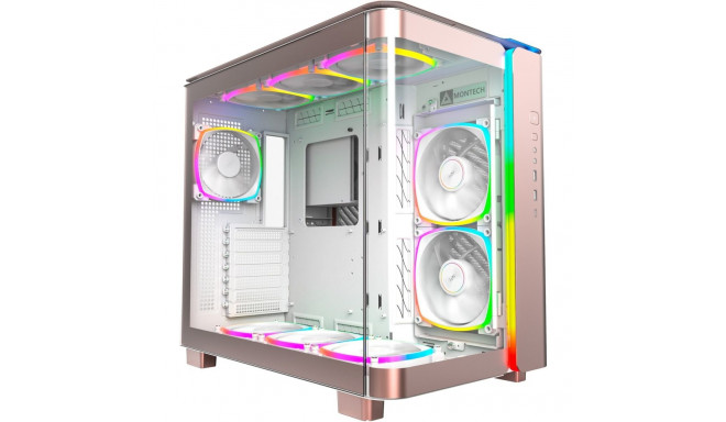 Montech KING 95 Pro, tower case (rose gold, tempered glass x 2)