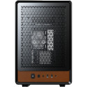 Montech Heritage, tower case (black/brown, tempered glass)