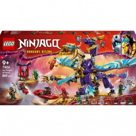Ninjago draakon 71836 valguskaarega
