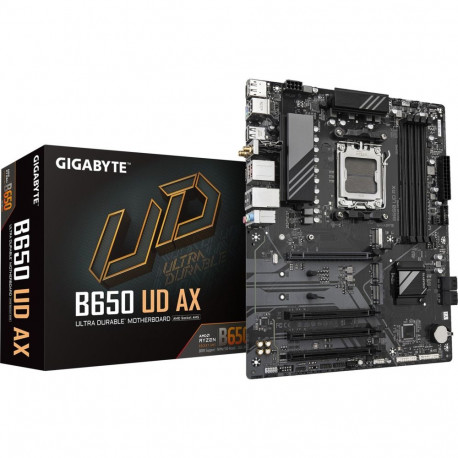 GIGABYTE B650 UD AX, motherboard (black/grey) - Socket AM5