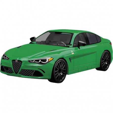COBI Alfa Romeo Giulia Quadrifoglio, construction toy (green)