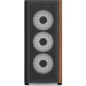 Aerocool D501A-G-BK-v2, tower case (black/wood)
