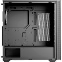 Aerocool D501A-G-BK-v2, tower case (black/wood)
