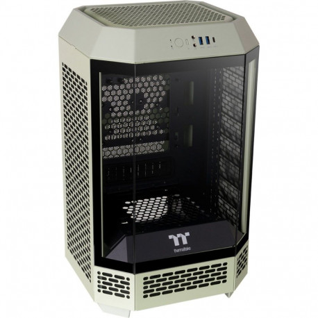 Thermaltake The Tower 250 , tower case (light green, tempered glass)