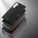 Nevox StyleShell NYLO, mobile phone case (black, Samsung Galaxy S25 Plus)