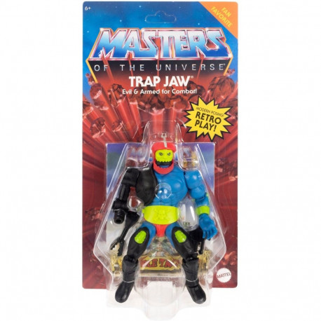 Mattel Masters of the Universe Origins Trap Jaw, toy figure (14 cm)