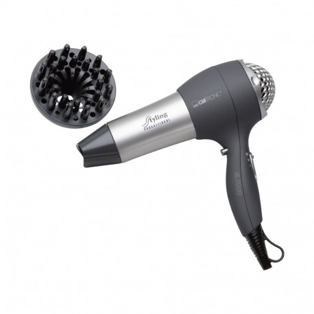 Clatronic HTD 3055, hair dryer (grey/silver)