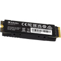 Verbatim Vi7000G 4 TB, SSD (black, PCIe 4.0 x4, NVMe, M.2 2280, heatsink)