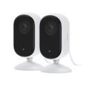 Arlo Essential 2K Indoor Camera, surveillance camera (white/black, set of 2, WLAN, 4 MP)