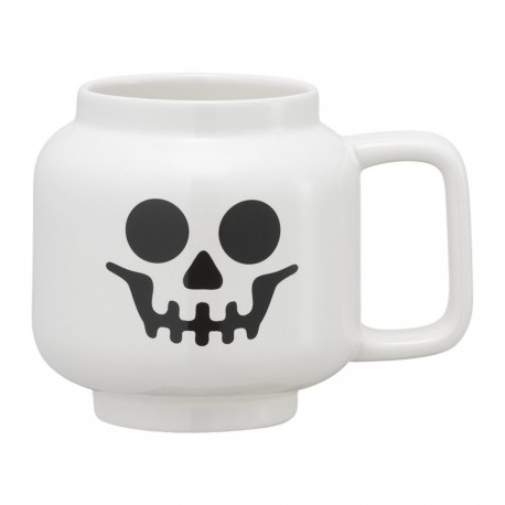 Room Copenhagen LEGO Ceramic Mug White Skeleton, Large (white)