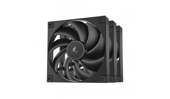 FD14 140x140x25 (schwarz, 3er Pack, 140 mm)