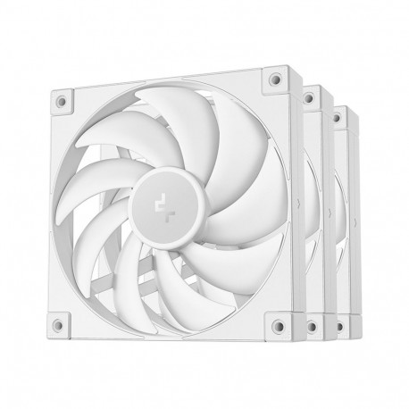 DeepCool FD14 WH 140x140x25, case fan (white, pack of 3, 140 mm)