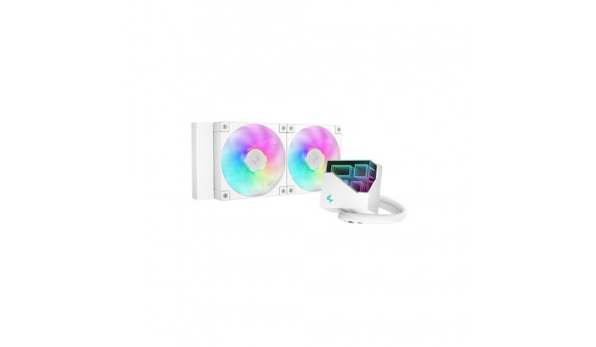 DeepCool LT240 WH ARGB, water cooling (white)