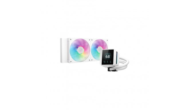 DeepCool MYSTIQUE 240 ARGB, water cooling (white)