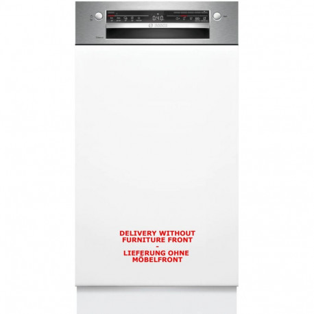 Bosch SPI2HKS42E Series 2, dishwasher (stainless steel, 45 cm, Home Connect)