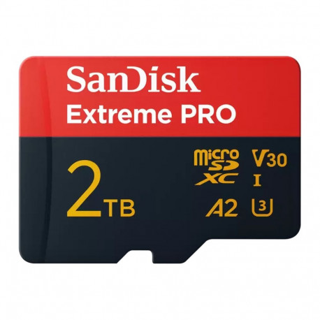 Extreme PRO 2 TB microSDXC (UHS-I U3, Class 10, V30, A2)