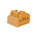 Lindy RJ45 Port Lock (without key) (orange, 20 pieces, Code Orange)